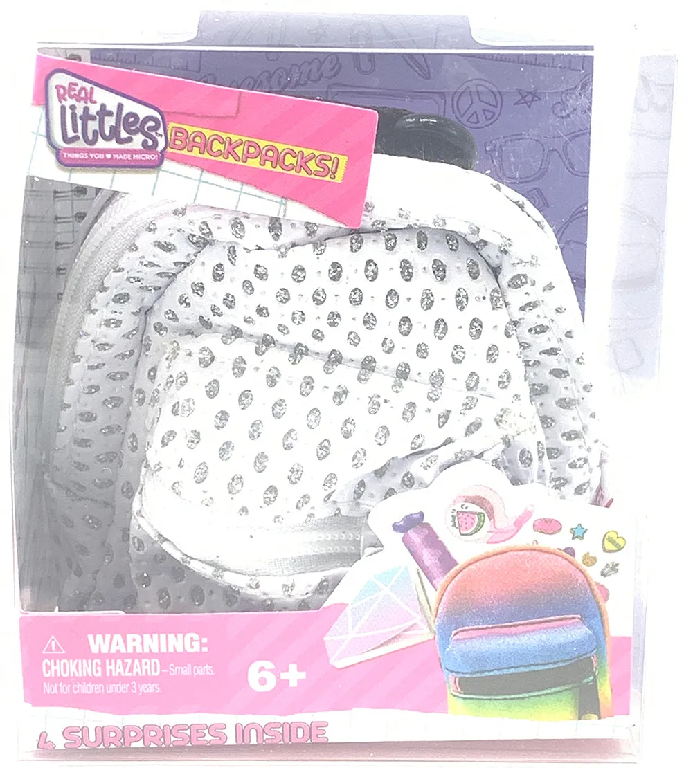 Shopkins Real Littles Backpack Series 2 (Complete set of 6)