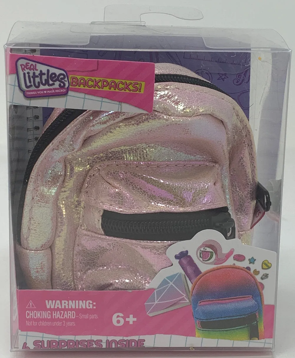 Shopkins Real Littles Backpack Series 2 (Complete set of 6)