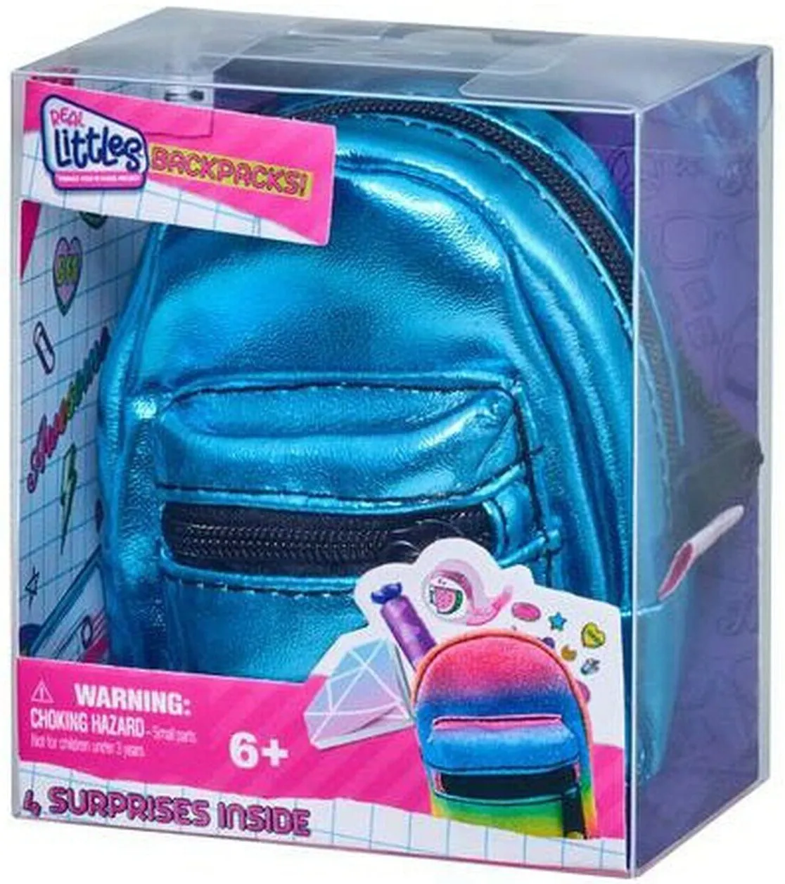 Shopkins Real Littles Backpack Series 2 (Complete set of 6)