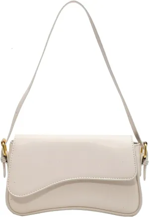 Shoulder Bag for women Y2K Crossbody Vegan Leather Purse Straps Retro Clutch Hobo Hadbags with 2 Removable
