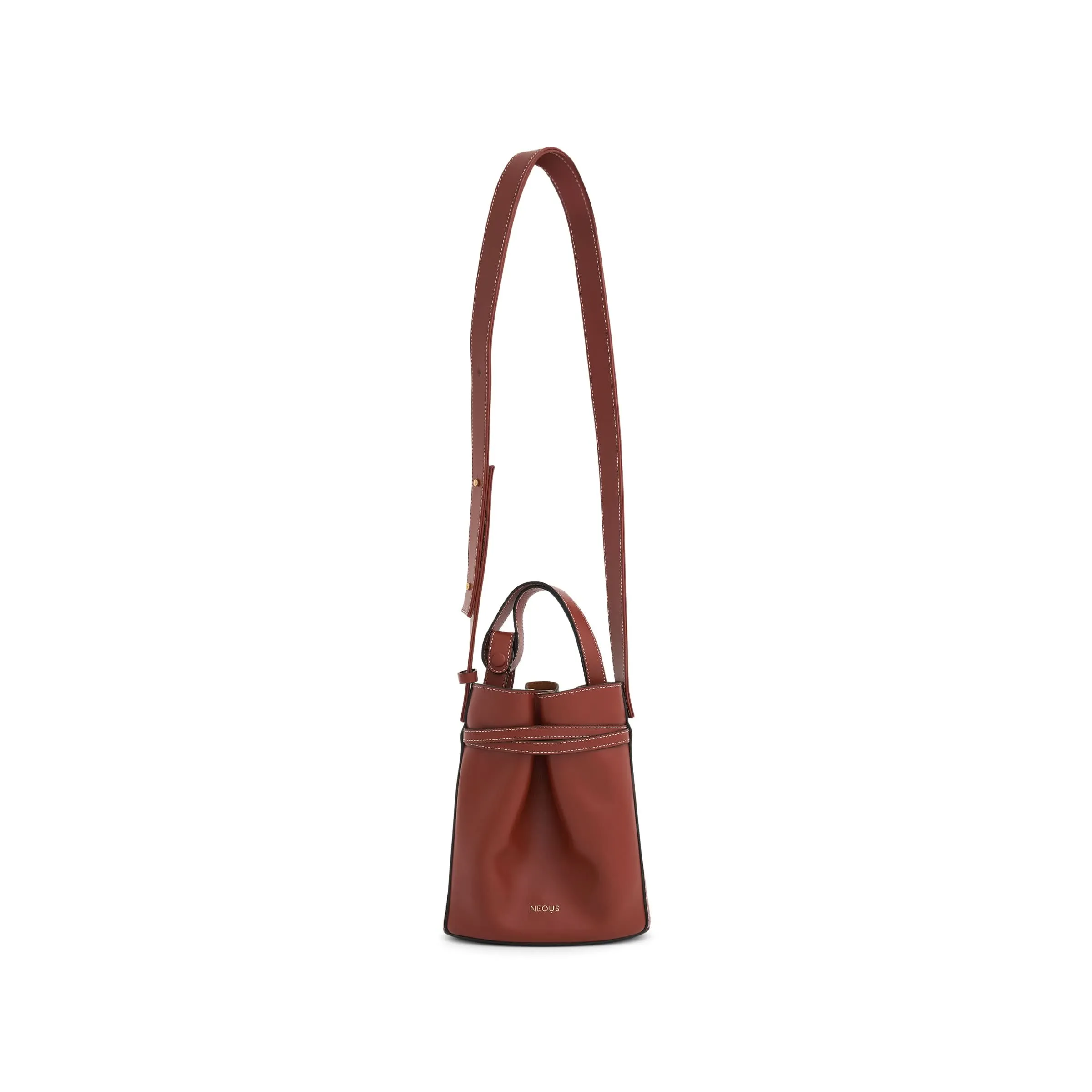 Sigma Small Bucket Bag in Cognac
