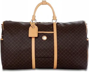 Signature Brown Duffel Traveler by Rioni Designer Handbags & Luggage