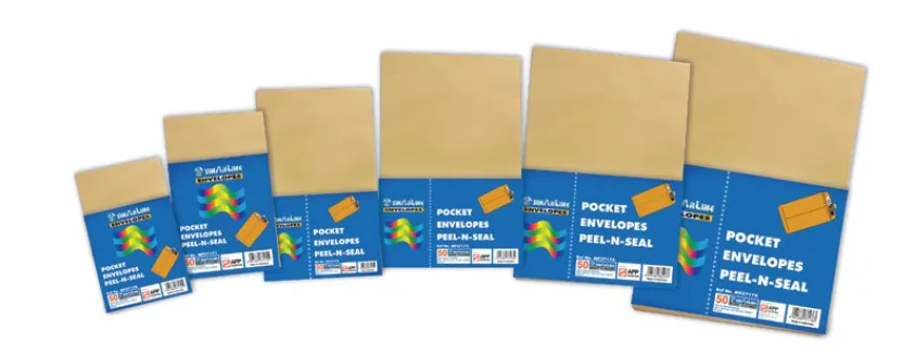 Sinar Envelope Brown Multi Sizes