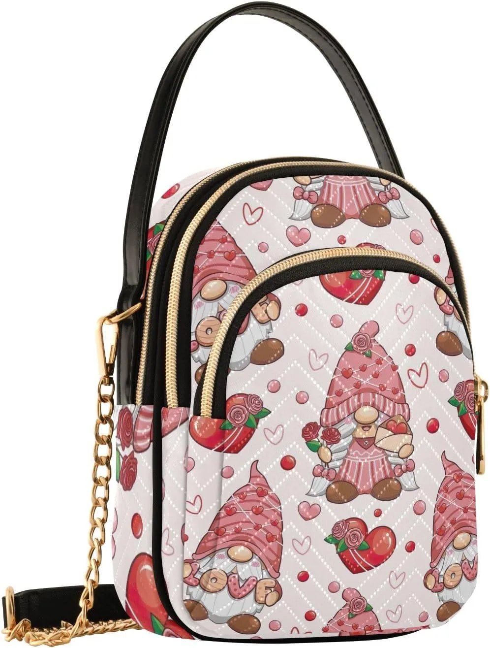 Skull Graphic Design Shoulder Bags Quilted Handbag