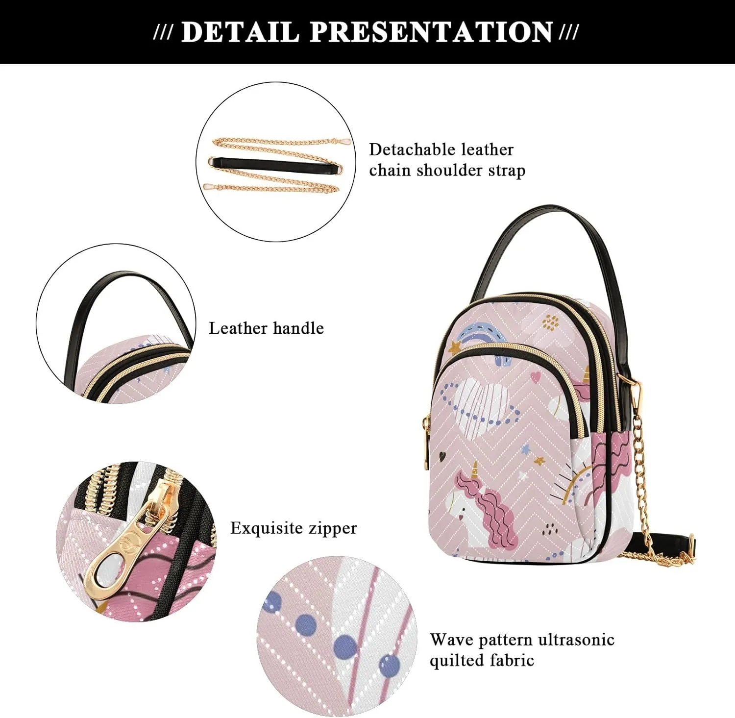 Skull Graphic Design Shoulder Bags Quilted Handbag