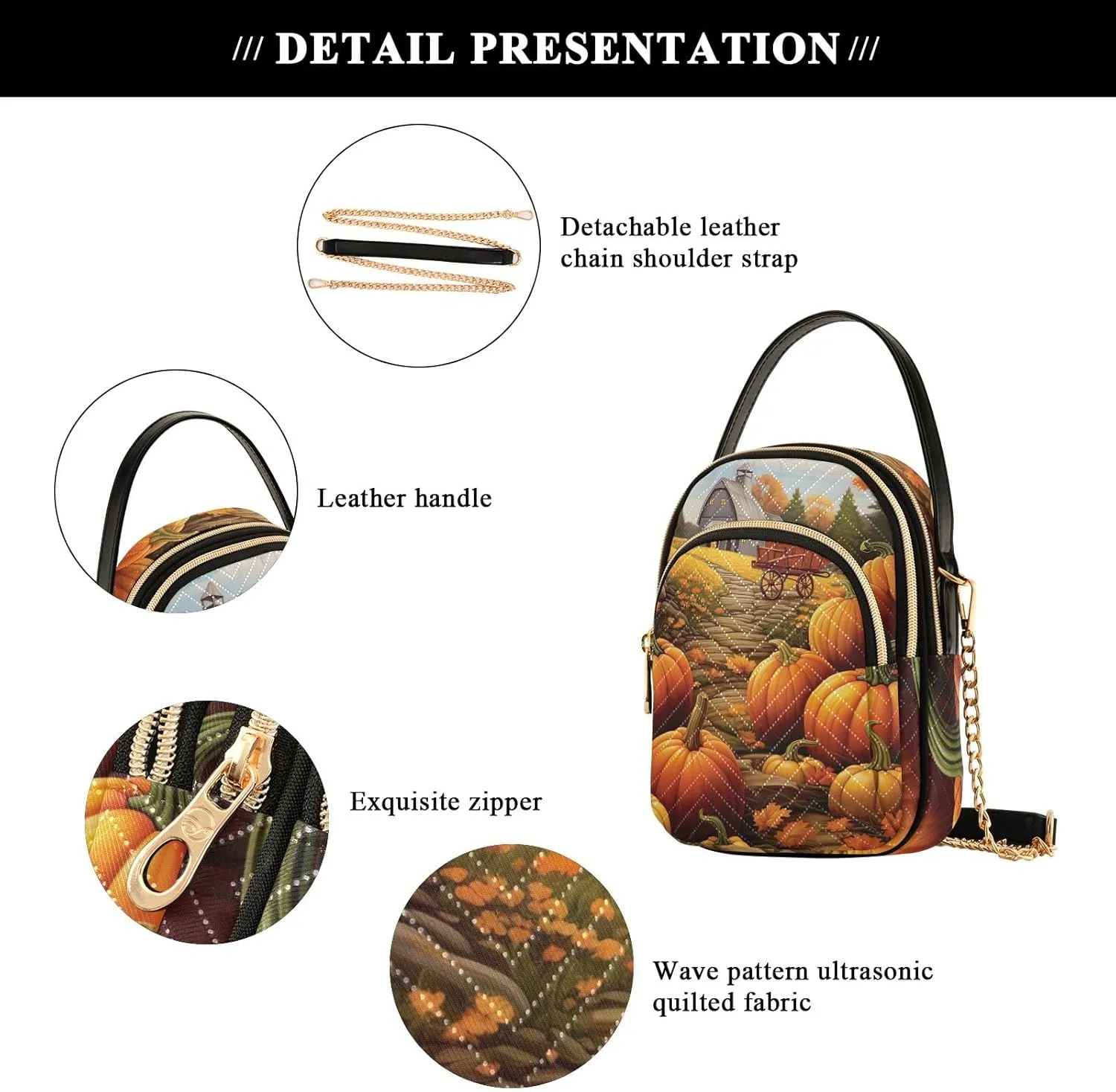 Skull Graphic Design Shoulder Bags Quilted Handbag