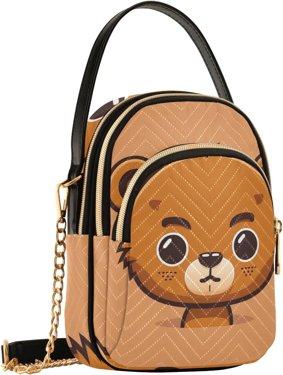 Skull Graphic Design Shoulder Bags Quilted Handbag