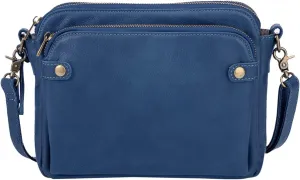 Sling Bags for Women Anti Theft Travel Waterproof Nylon Crossbody Bags for Woman Trendy Spring Purse 2025(Blue)