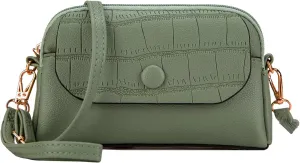 Small Cross Body Bag for Woman Crossbody Wallet Purse Mini handbags with Wristlet Strap
