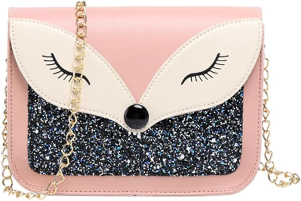 Small Crossbody Purse for Women Chain Shoulder Handbag Mini Cute Cross Body Bag with Detachable Chain Strap