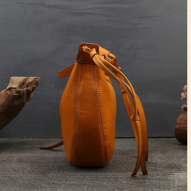 Small Hobo Bag Leather Hobo Crossbody Women's Leather Hobo Bags