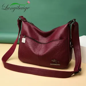 Soft Leather shoulder Bags