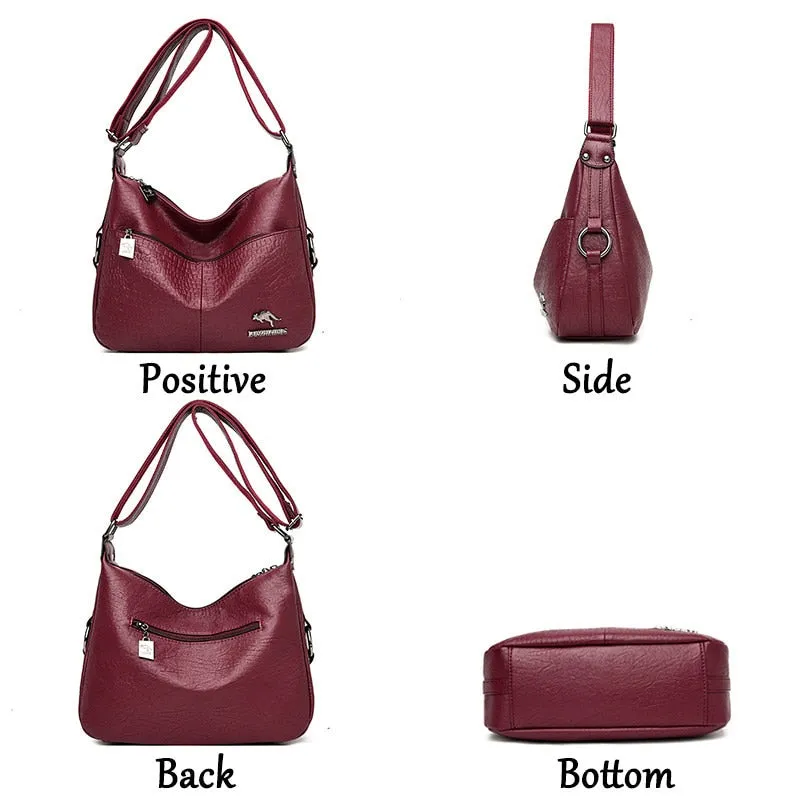 Soft Leather shoulder Bags