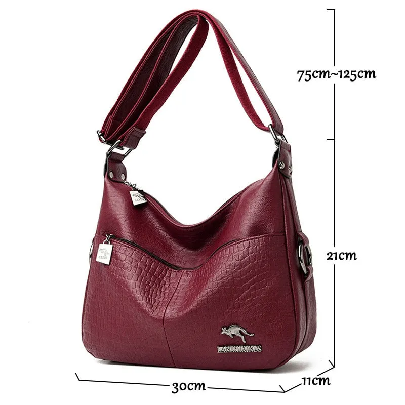 Soft Leather shoulder Bags