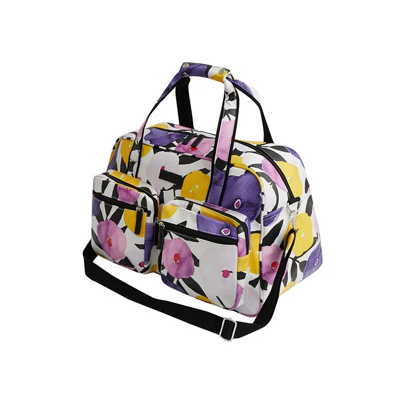 SoGood Candy Weekender Bag | Abstract Poppies
