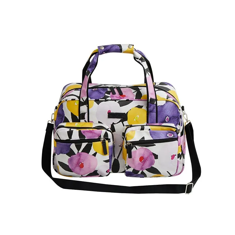SoGood Candy Weekender Bag | Abstract Poppies