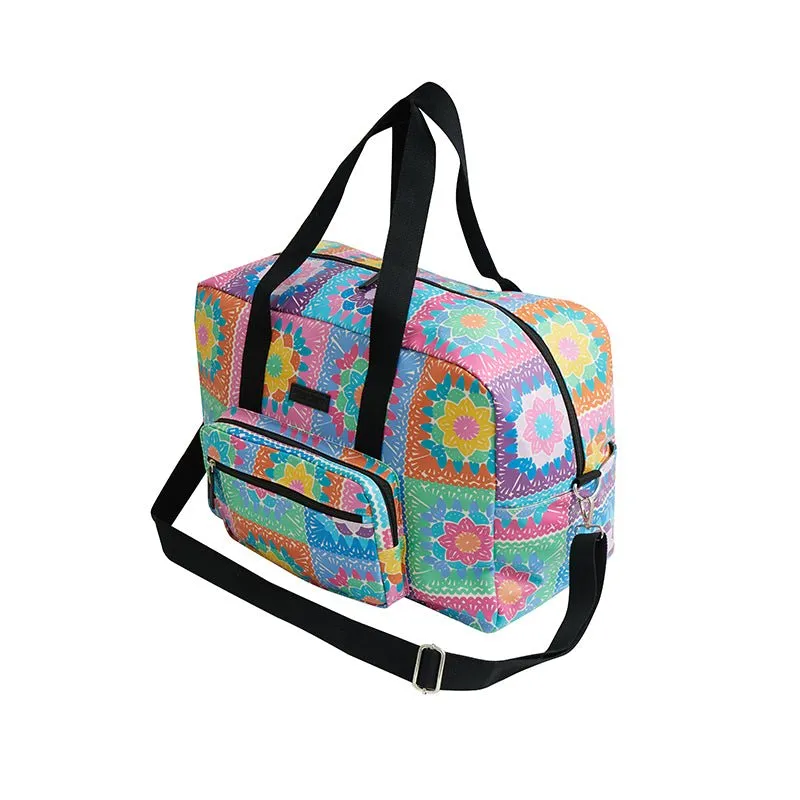 SoGood Candy Weekender Bag | Crochet Squares