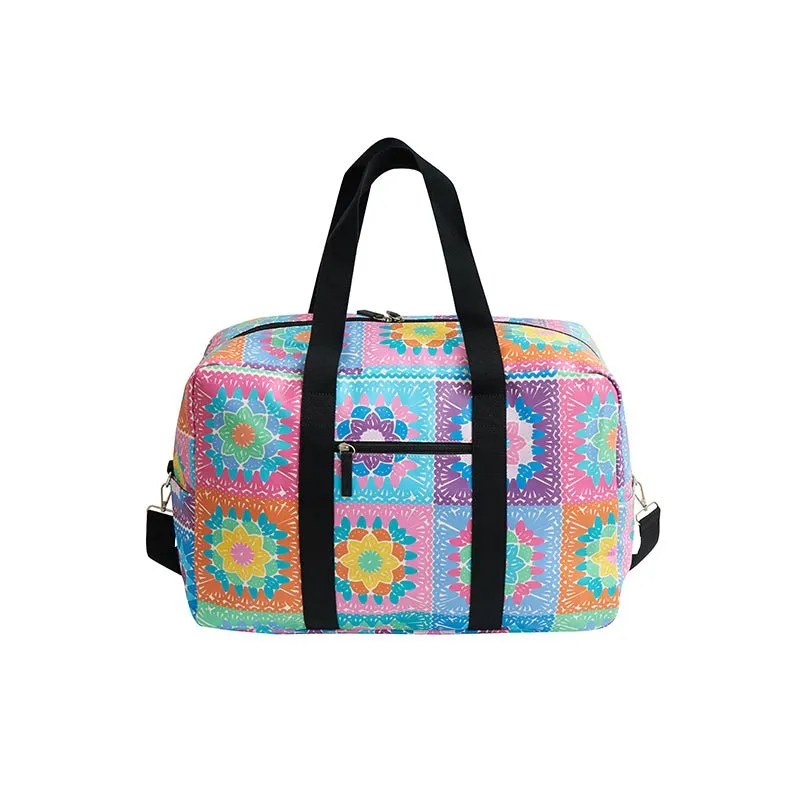 SoGood Candy Weekender Bag | Crochet Squares