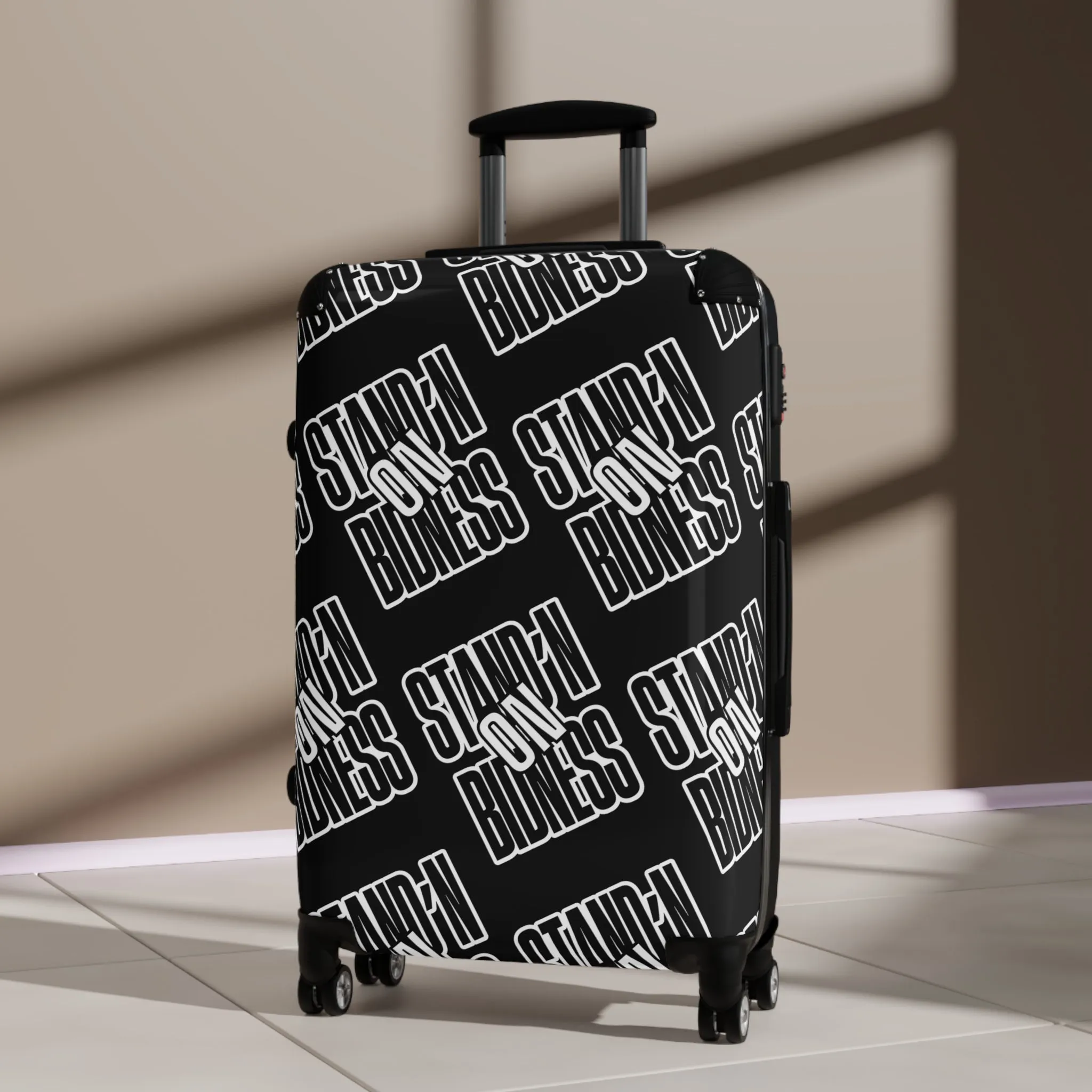 Stand'n On Bidness Suitcase