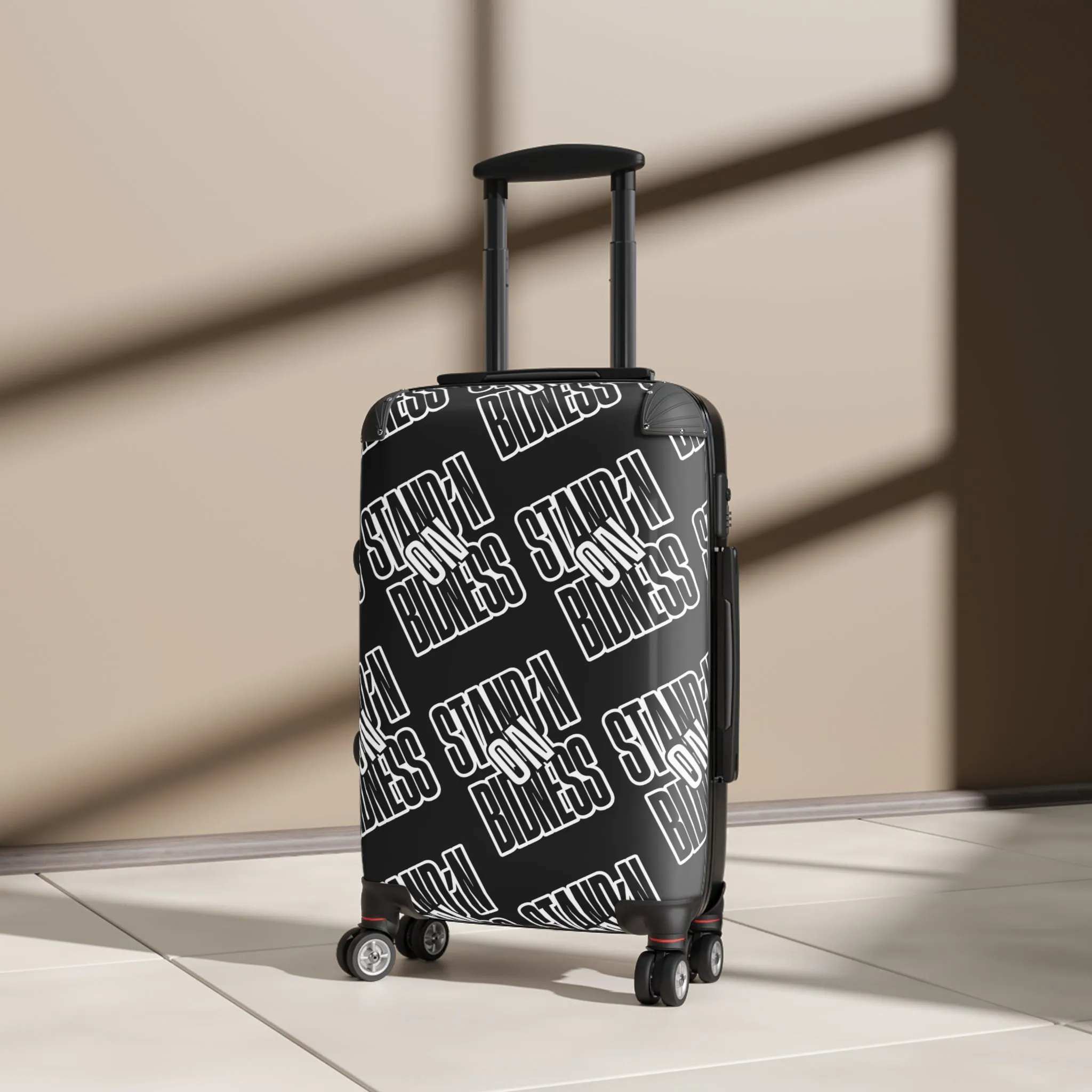 Stand'n On Bidness Suitcase