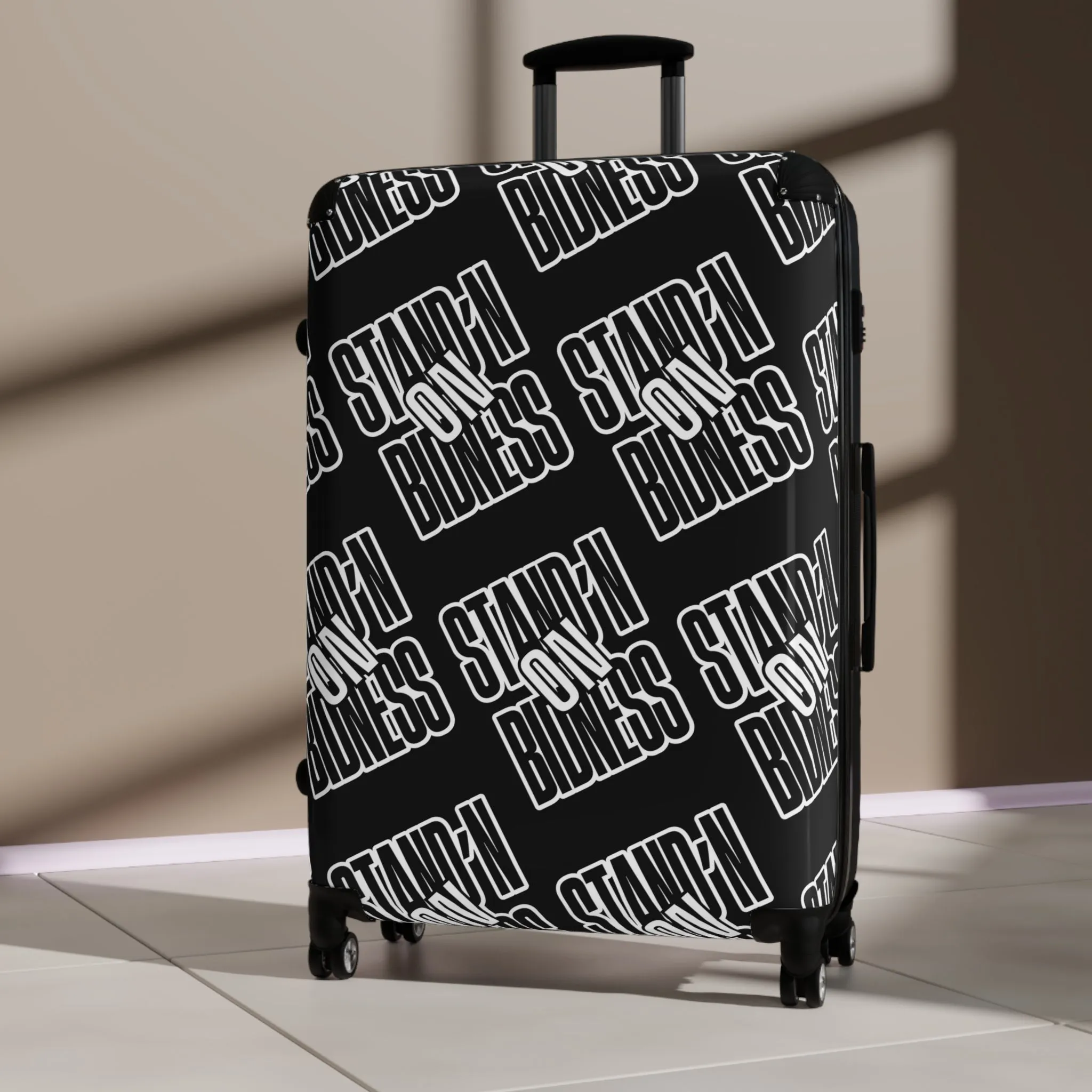 Stand'n On Bidness Suitcase