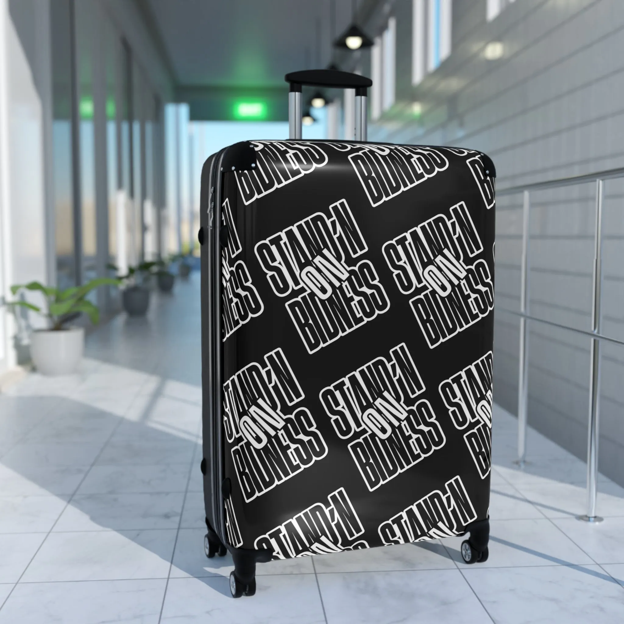 Stand'n On Bidness Suitcase