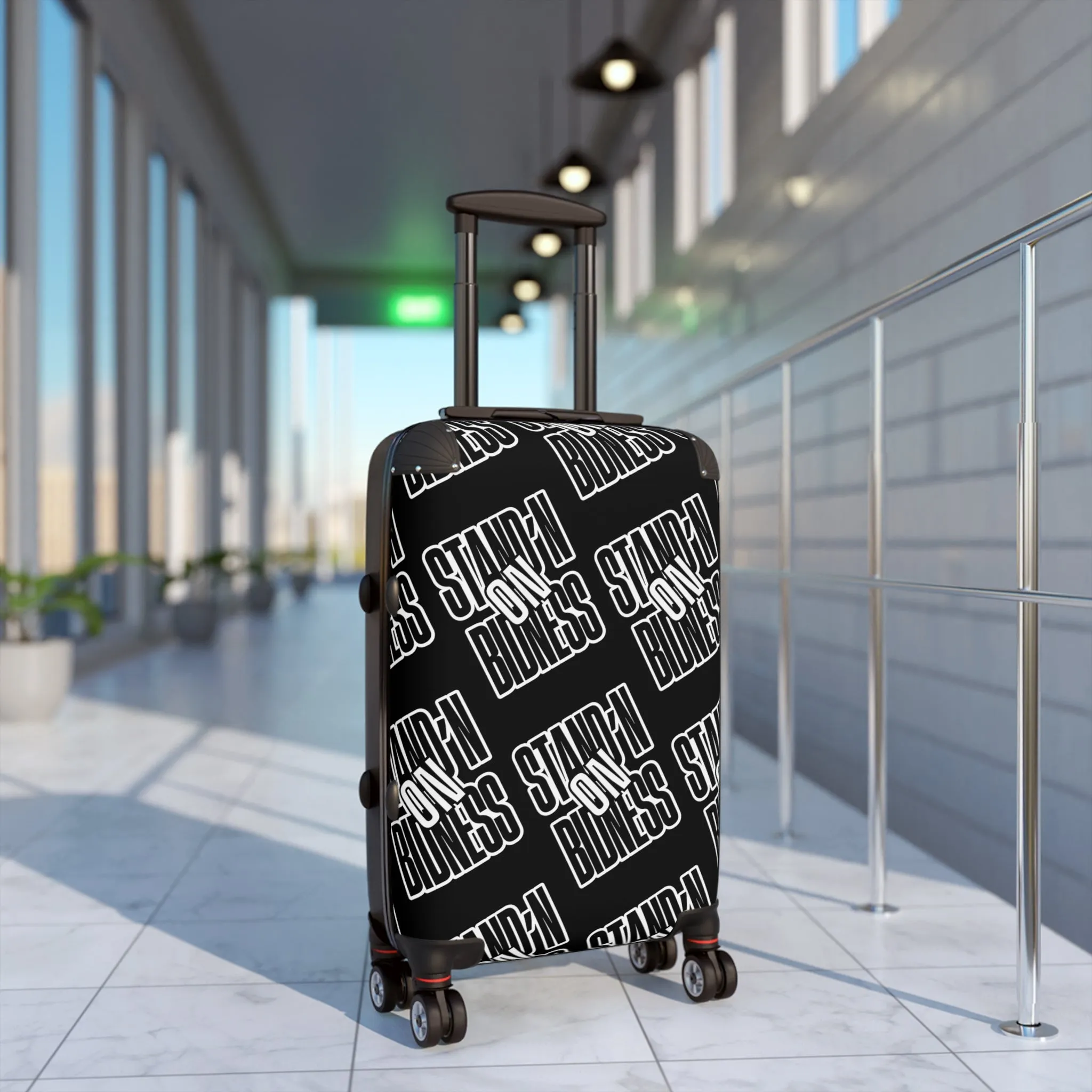 Stand'n On Bidness Suitcase