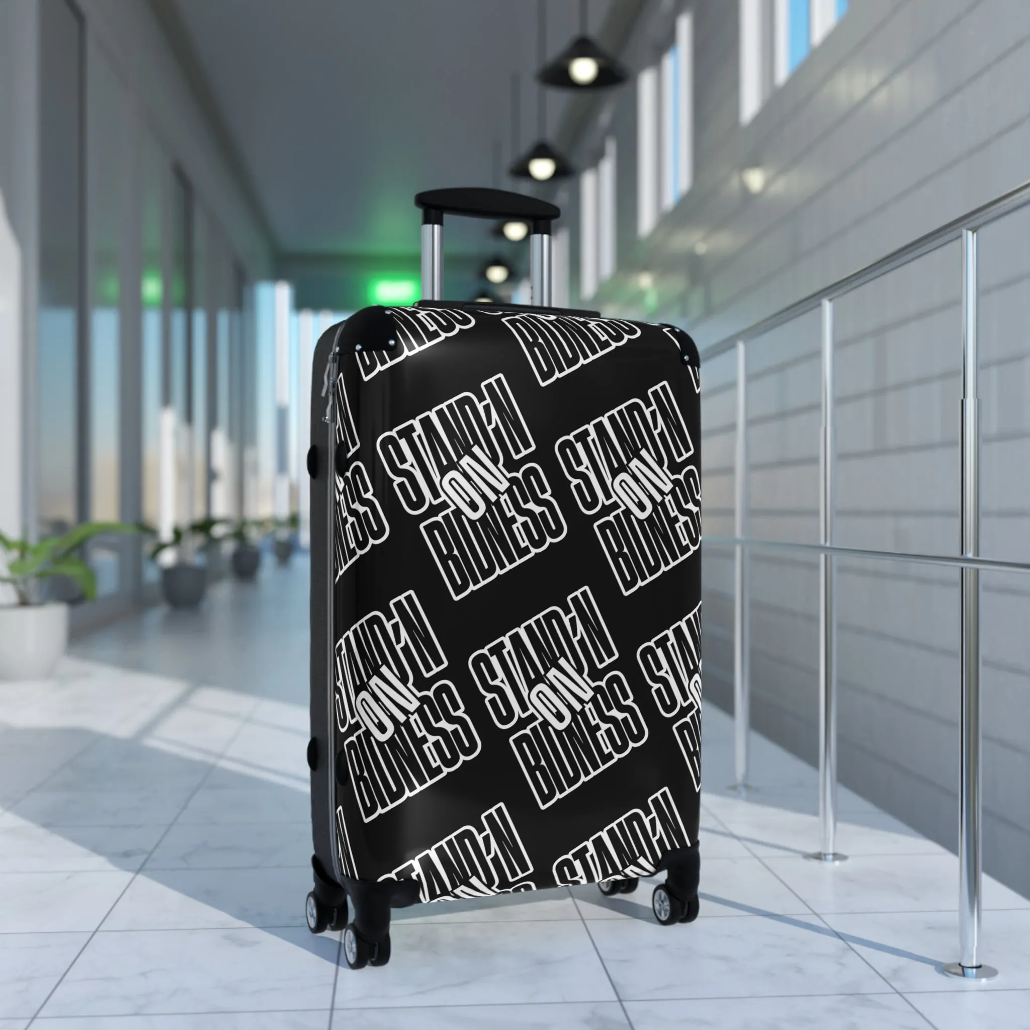 Stand'n On Bidness Suitcase