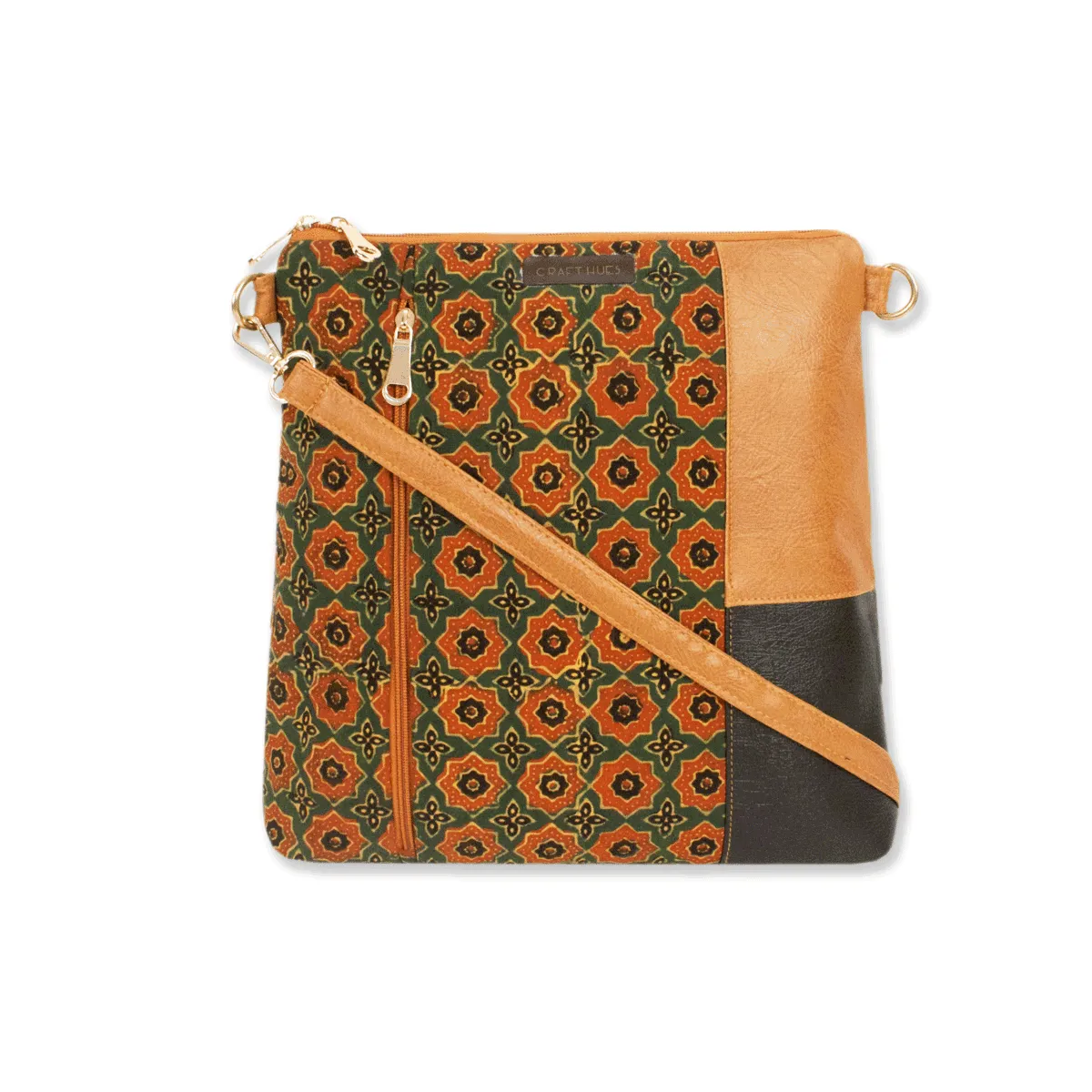 Stars Printed Messenger Bag
