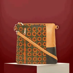 Stars Printed Messenger Bag