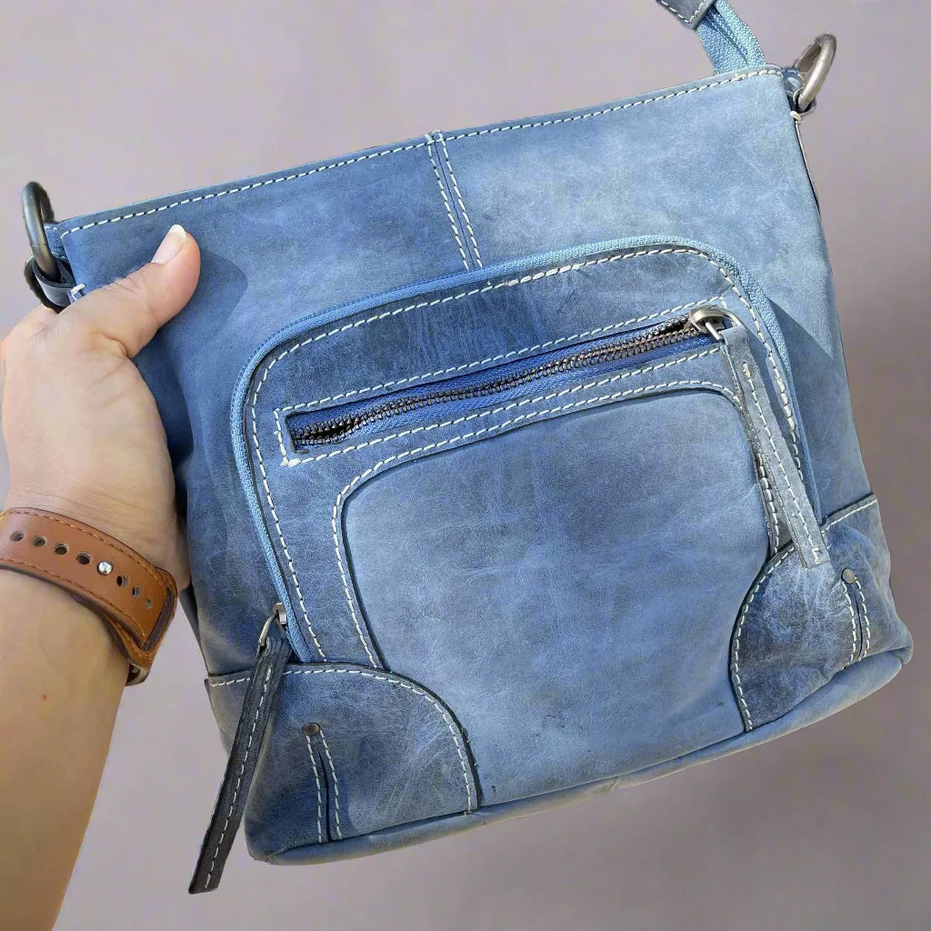 Stella Crossbody Bag Blue - KALGHI