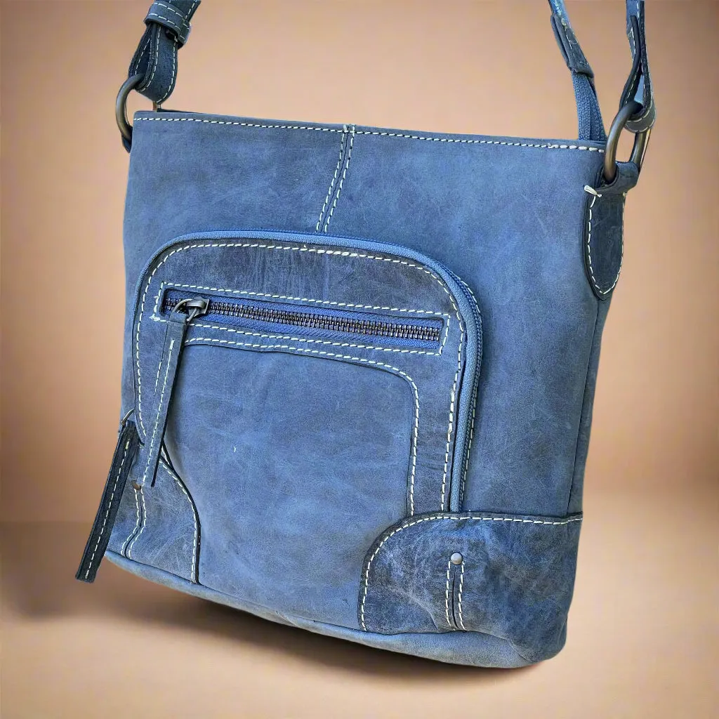 Stella Crossbody Bag Blue - KALGHI