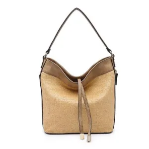 Straw Hobo Bag