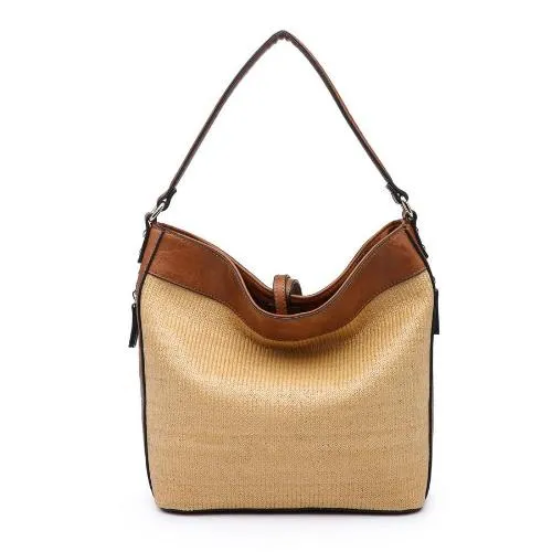 Straw Hobo Bag