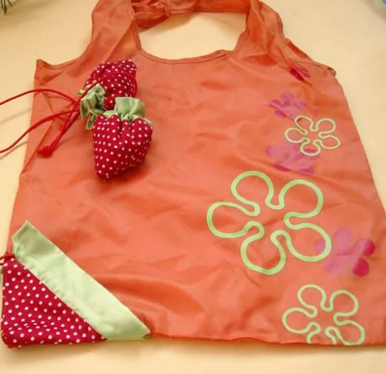 Strawberry Printing Shopping Bag