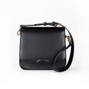 Stylish Ladies Black Leather Handbags Shoulder Bag Purses for Women