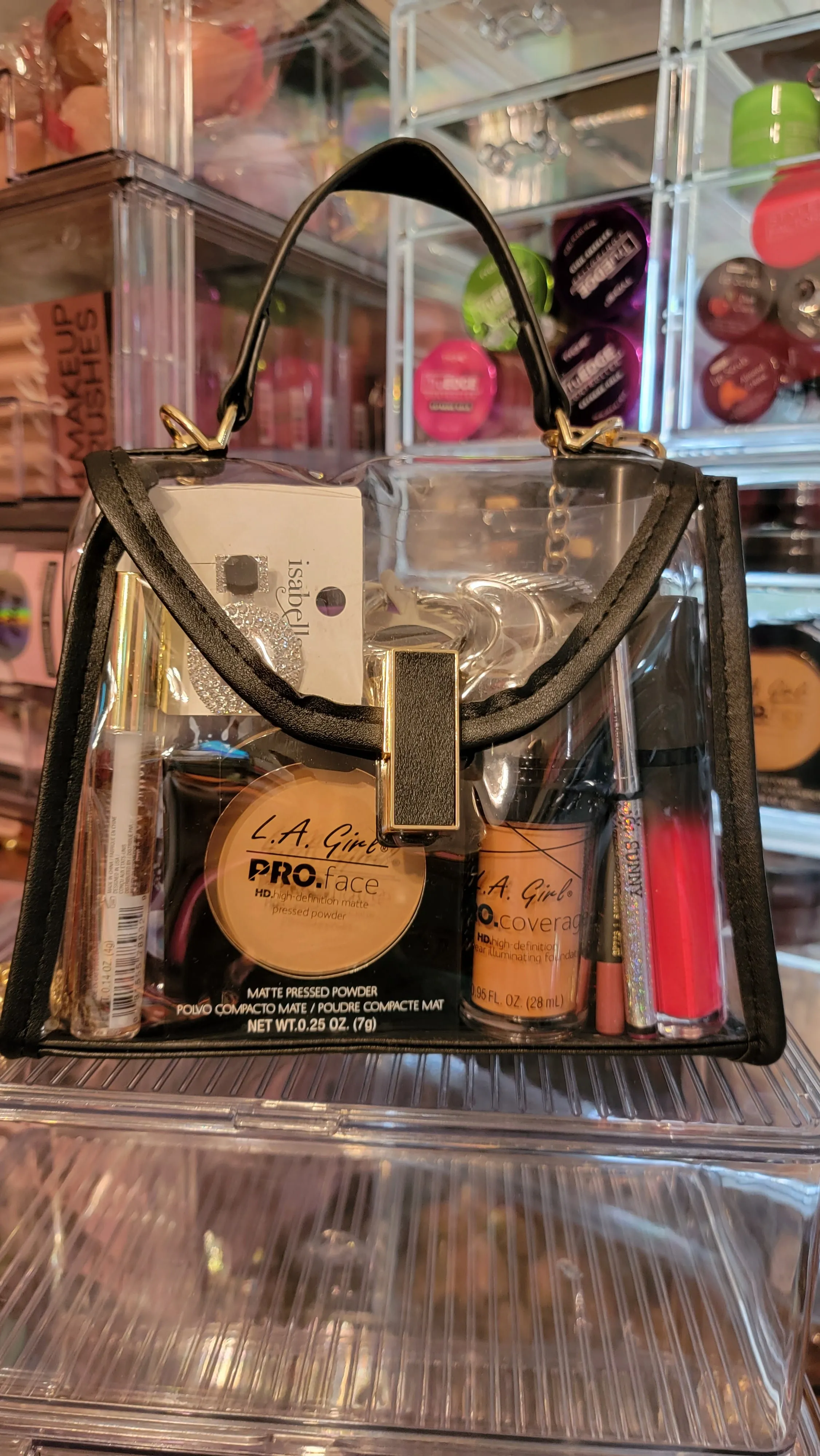 THE LUXE NK GLAM FLY GIRL BEAUTY COLLECTION -  GLAM MAKE-UP COSMETIC BAGS - GLAM100