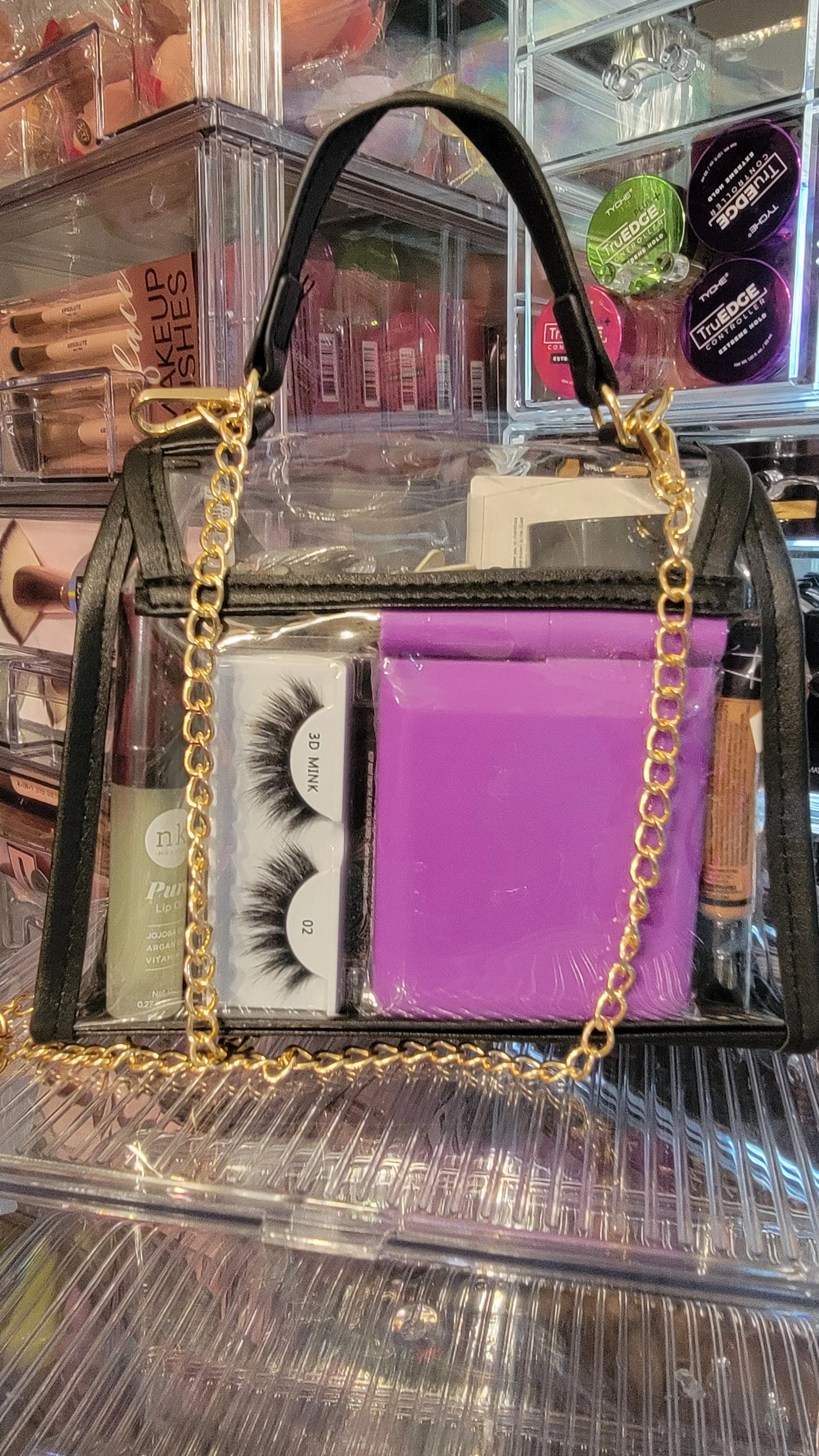 THE LUXE NK GLAM FLY GIRL BEAUTY COLLECTION -  GLAM MAKE-UP COSMETIC BAGS - GLAM100