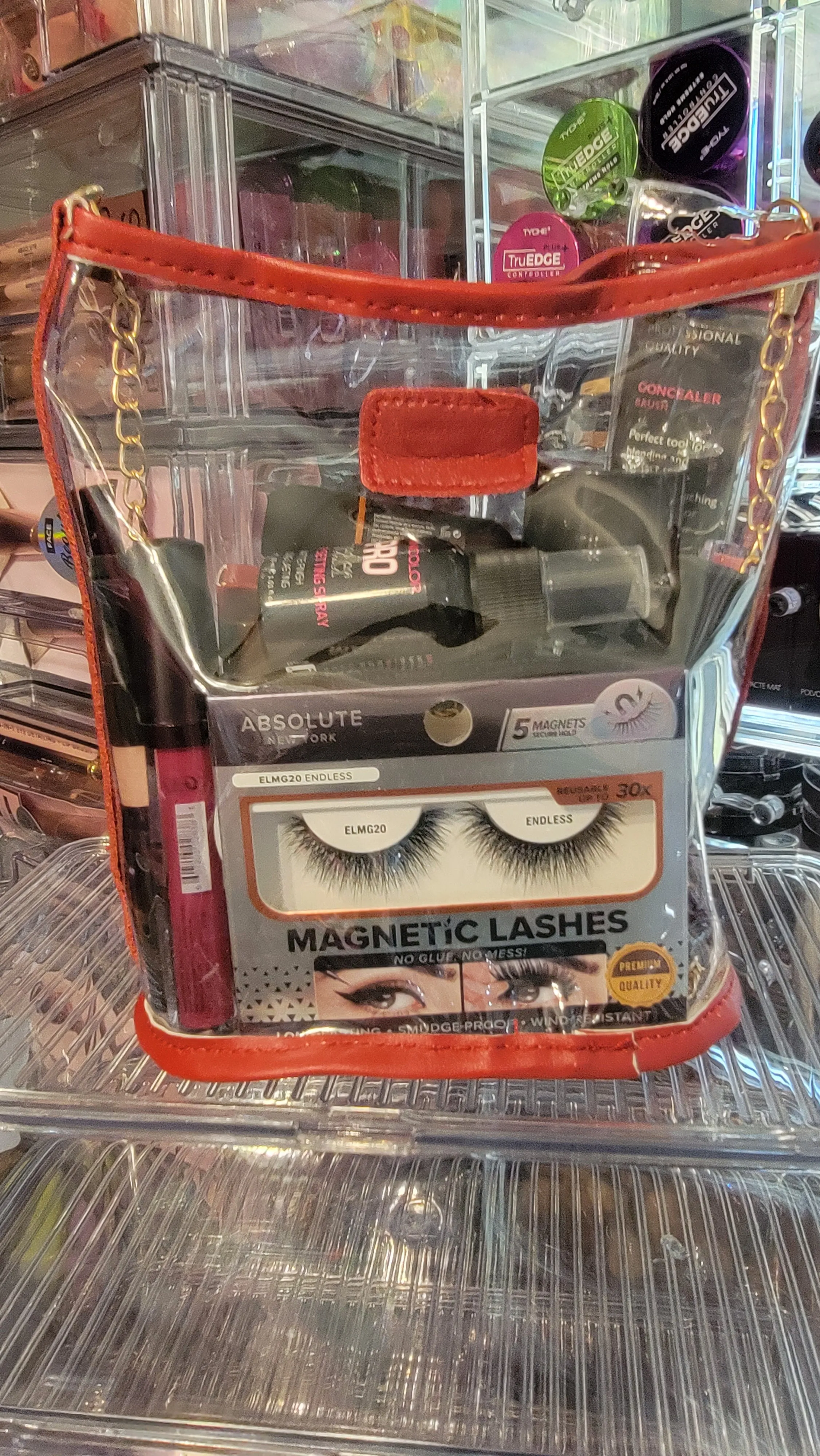 THE LUXE NK GLAM FLY GIRL BEAUTY COLLECTION -  GLAM MAKE-UP COSMETIC BAGS - GLAM100