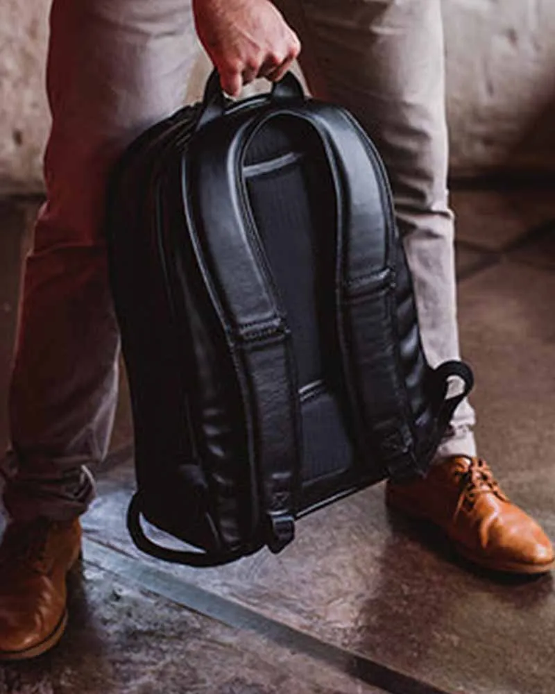 The Pricy Genuine Leather Laptop Backpack