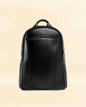 The Pricy Genuine Leather Laptop Backpack