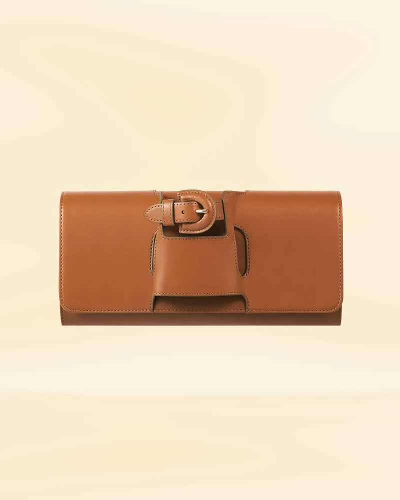 The Saddle Satchel Pricy Leather Clutch