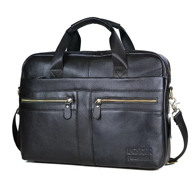 The Ubriaco Genuine Leather Laptop Bag