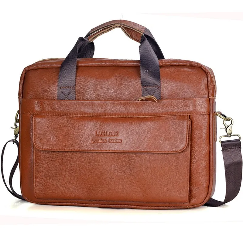 The Ubriaco Genuine Leather Laptop Bag