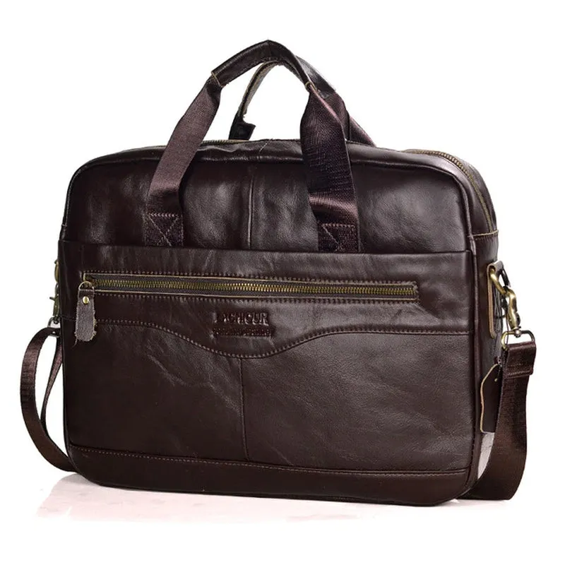 The Ubriaco Genuine Leather Laptop Bag