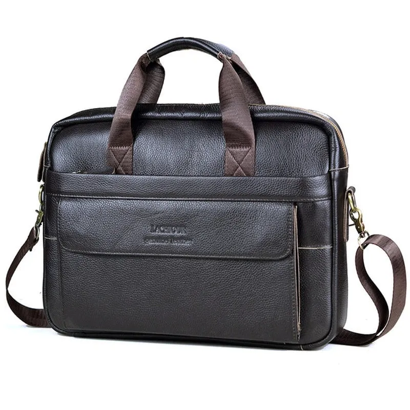 The Ubriaco Genuine Leather Laptop Bag