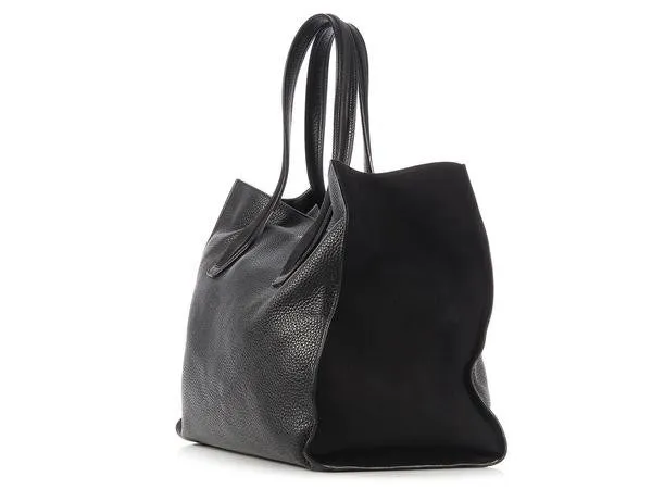 Tod’s Black Due Manici Tote
