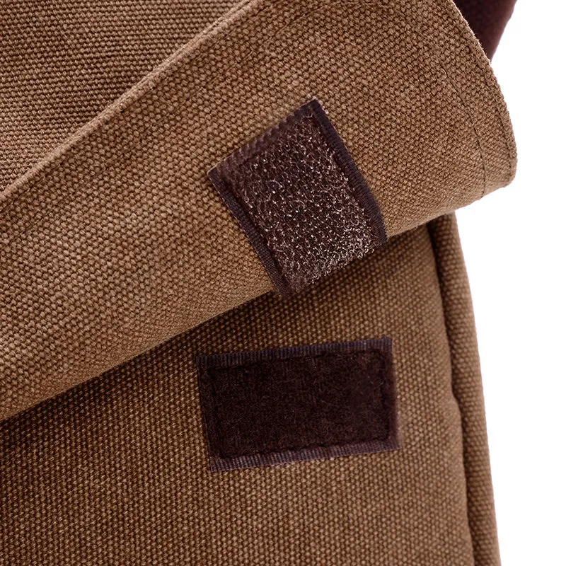 Toledo Canvas Messenger Bag