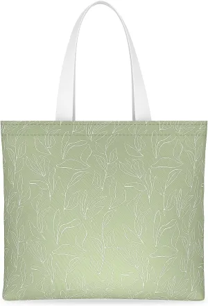 Tote Bag, Canvas Tote Bag for Women, Large Lightweight Reusable Canvas Handbags, Cotton Folding Shoulder Cloth Handbag