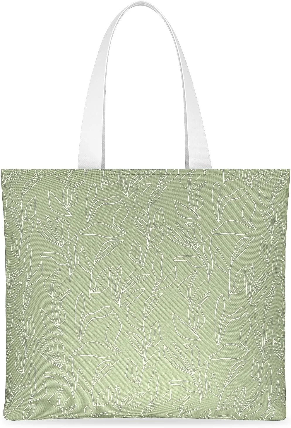 Tote Bag, Canvas Tote Bag for Women, Large Lightweight Reusable Canvas Handbags, Cotton Folding Shoulder Cloth Handbag